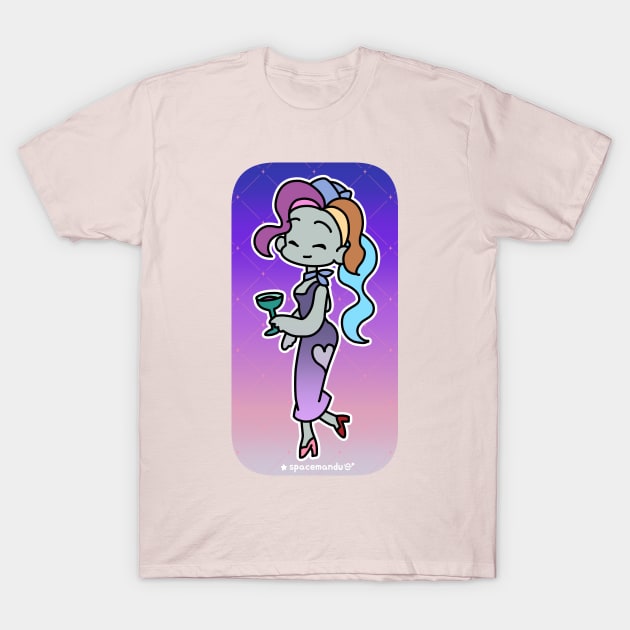 Spaceship attendant T-Shirt by spacemandu